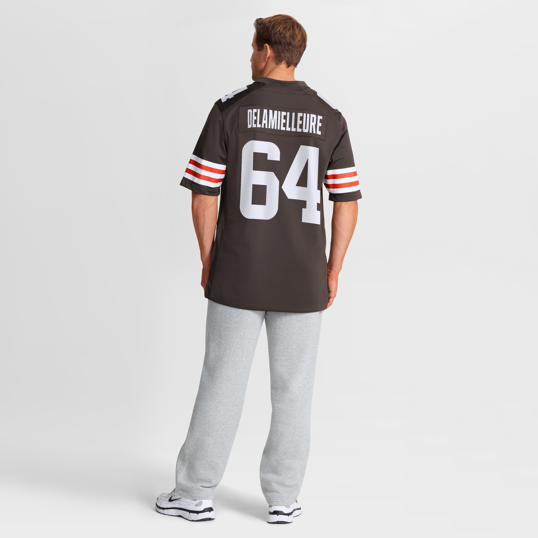 Cleveland Browns Joe DeLamielleure Nike Brown Retired product image 8