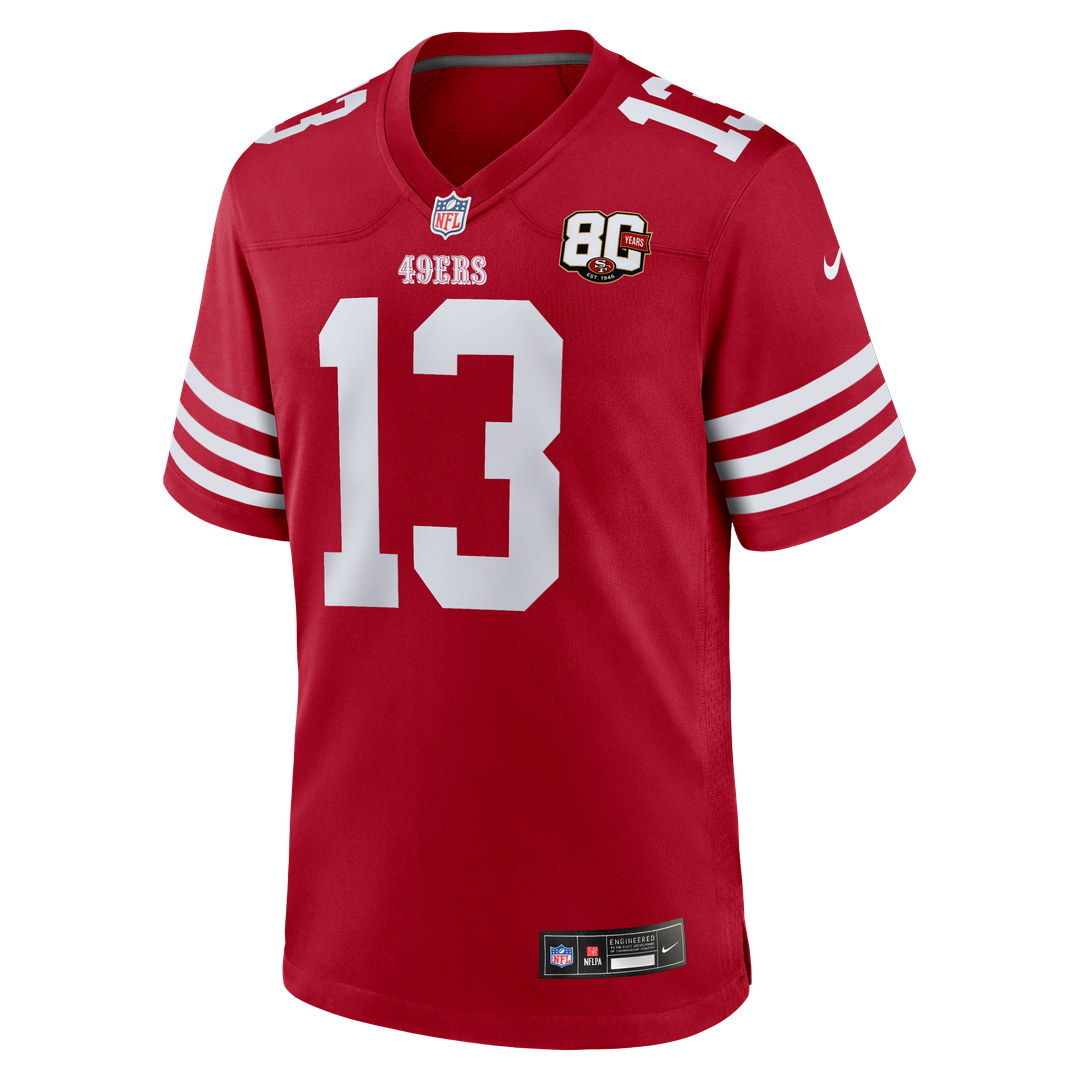 San Francisco 49ers Brock Purdy Nike Scarlet 80th product image 16