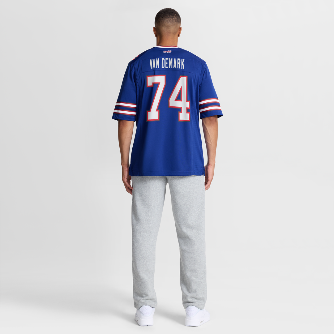 Buffalo Bills Ryan Van Demark Nike Royal Game Jersey product image 8