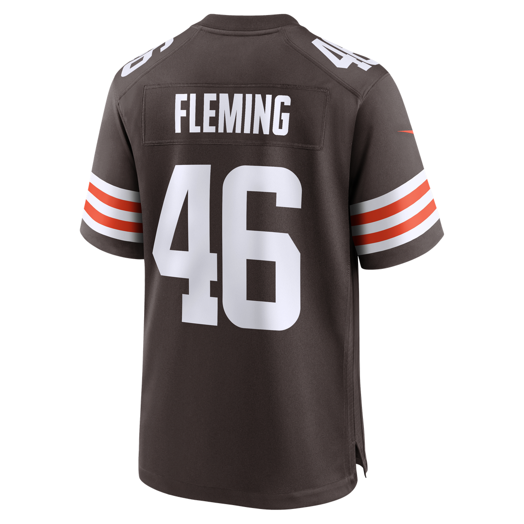 Cleveland Browns Don Fleming Nike Brown Retired Player product image 3