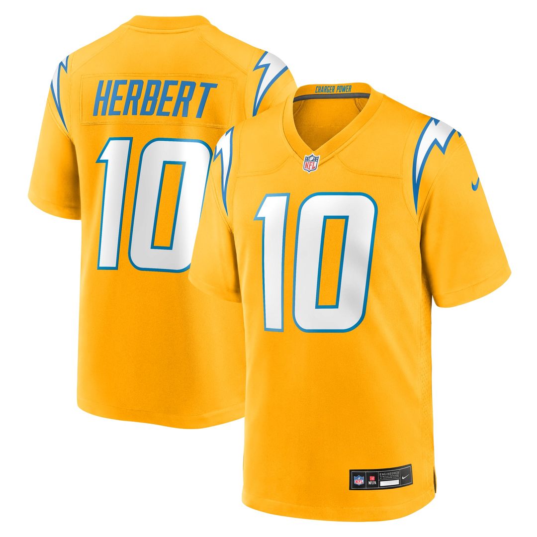 Los Angeles Chargers Justin Herbert Nike Powder Blue Game product image 40