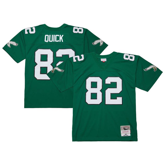 Philadelphia Eagles Mike Quick Mitchell & Ness Kelly Green product image 1