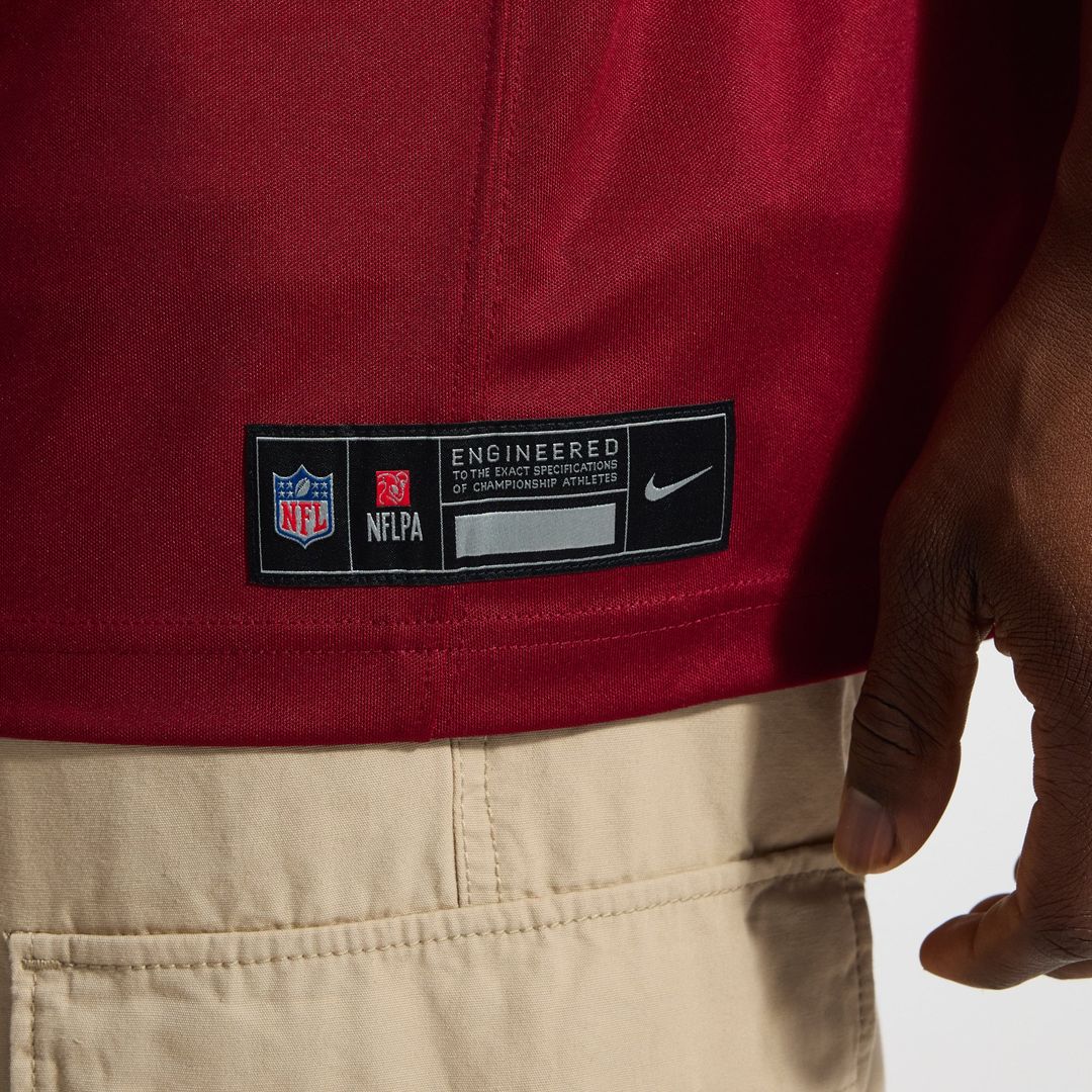 Washington Commanders Terry McLaurin Nike White Vapor FUSE product image 36