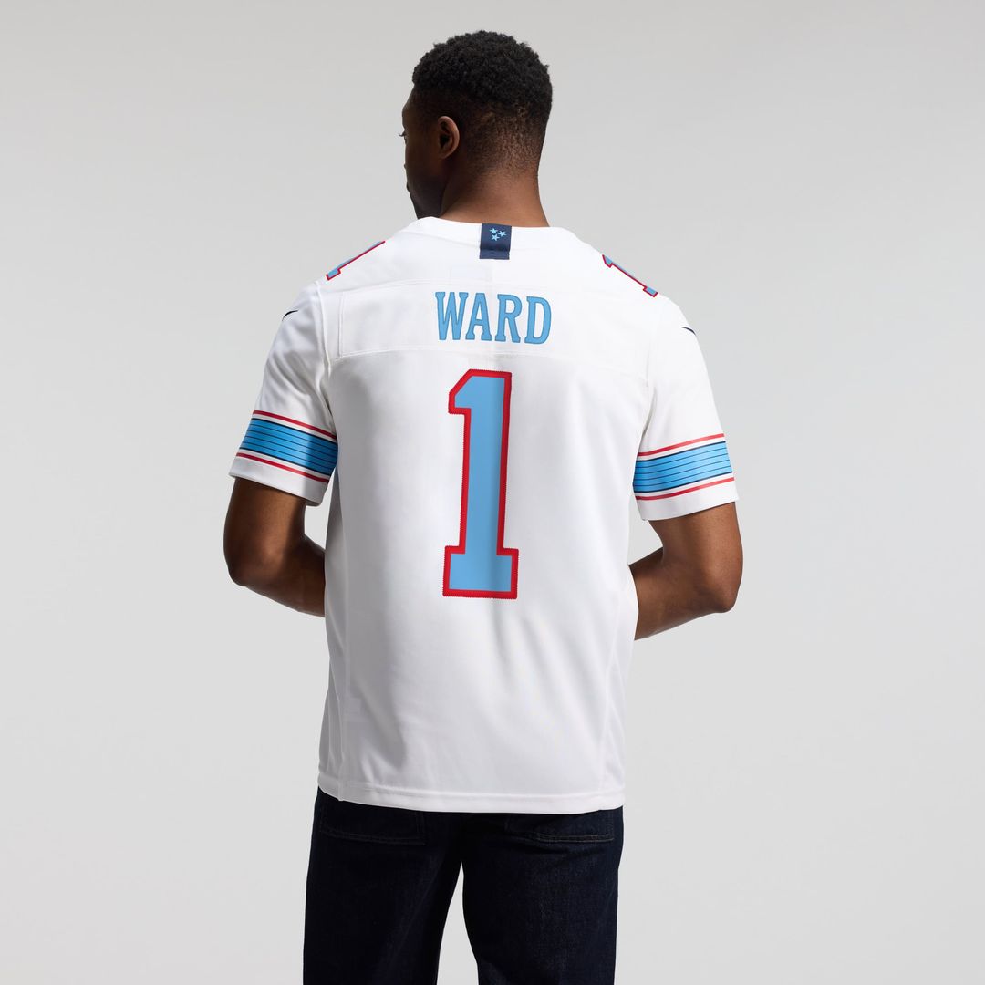 Tennessee Titans Cameron Ward Nike Light Blue Team Vapor product image 31