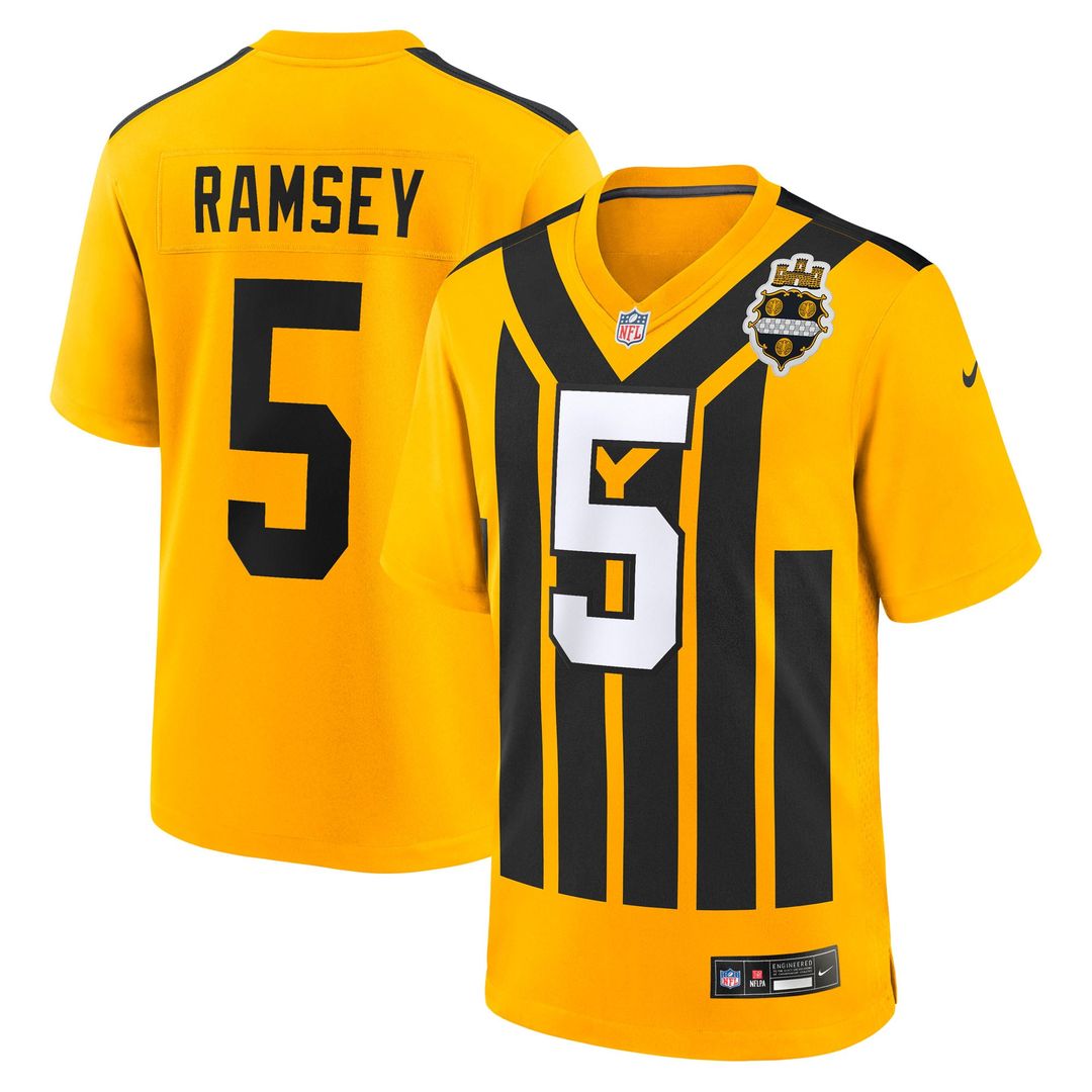 Pittsburgh Steelers Jalen Ramsey Nike Gold Alternate 1933 product image 1