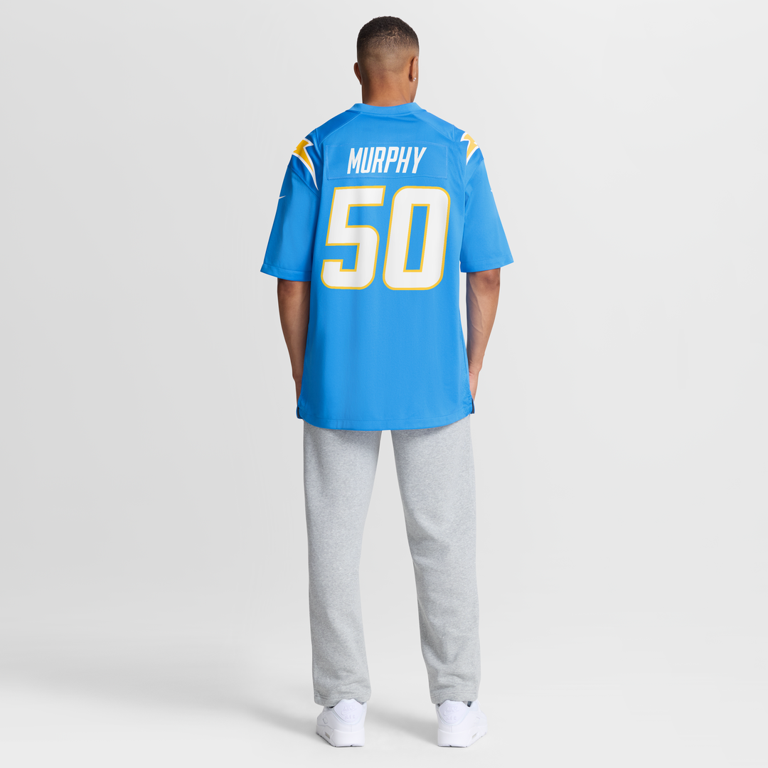 Los Angeles Chargers Caleb Murphy Nike Powder Blue Game product image 5