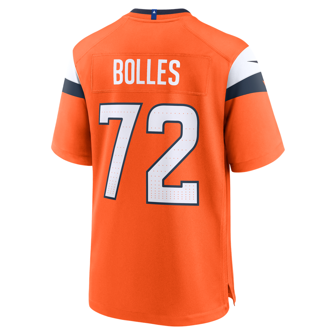 Denver Broncos Garett Bolles Nike Orange Game Jersey product image 3