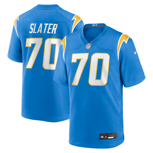 Los Angeles Chargers Rashawn Slater Nike Powder Blue Game product image 1