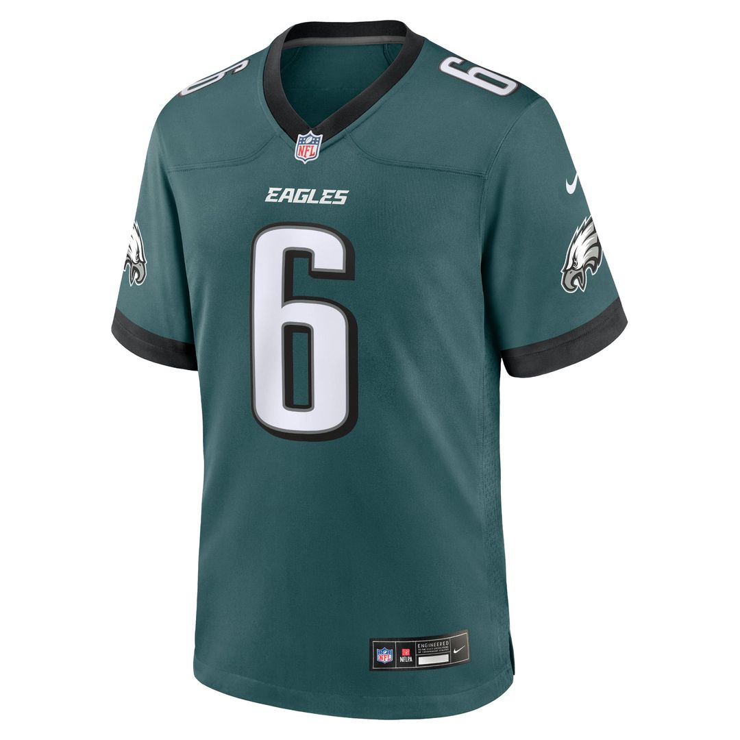 Philadelphia Eagles DeVonta Smith Nike Midnight Green Game product image 8
