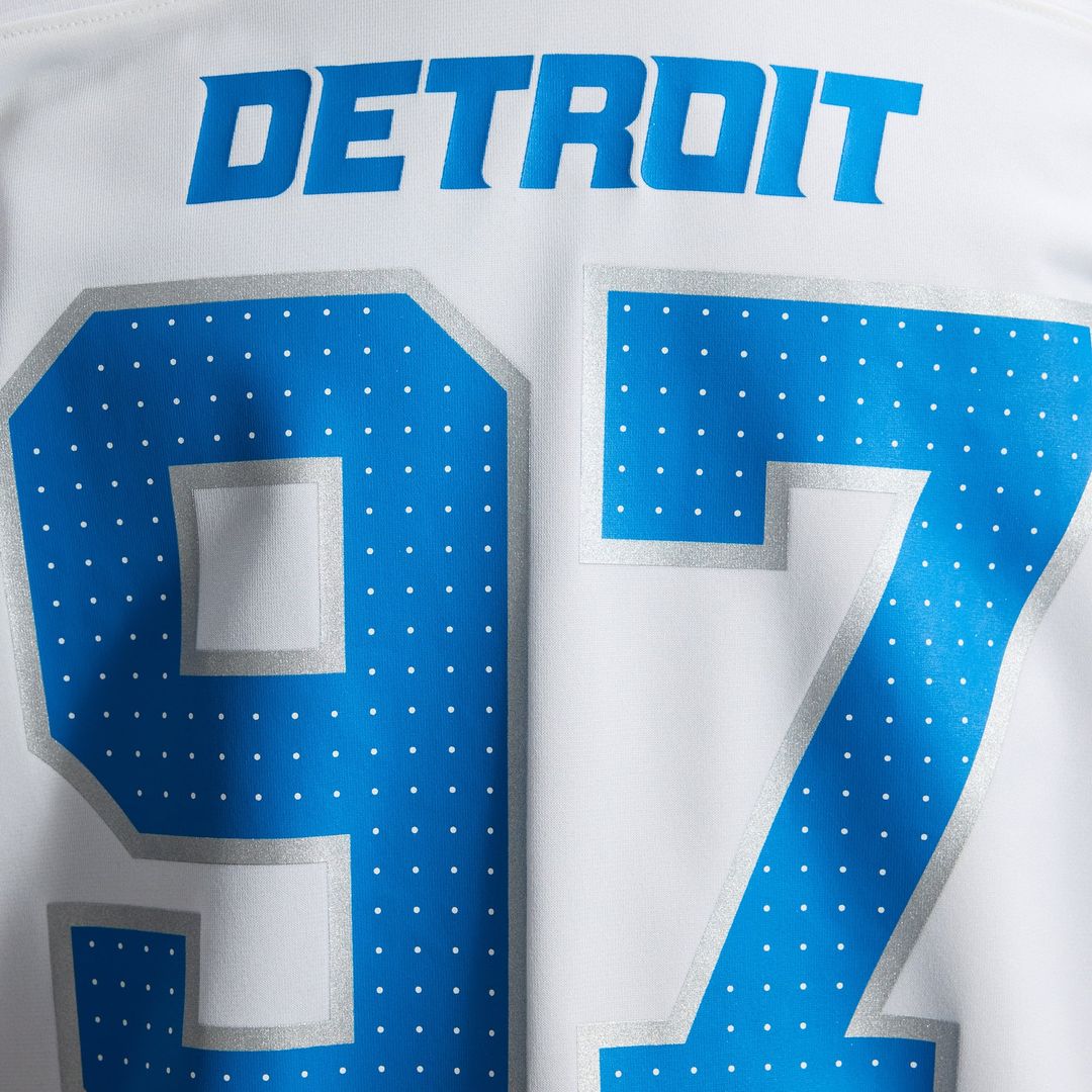 Detroit Lions Aidan Hutchinson Nike White Game Jersey product image 24