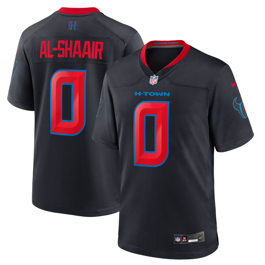 Houston Texans Azeez Al - Shaair Nike Navy Alternate Game product image 1