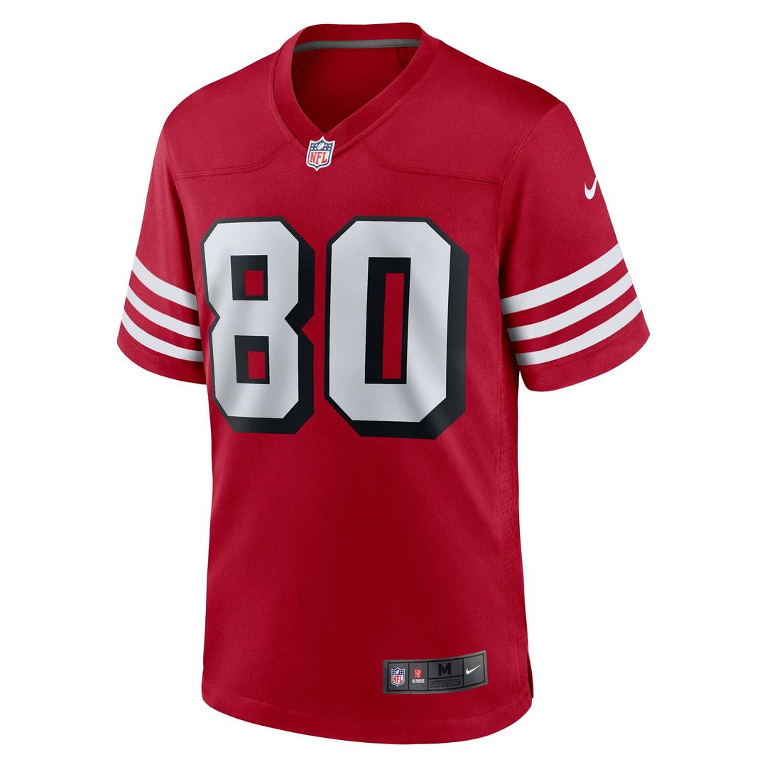 San Francisco 49ers Jerry Rice Nike White Retired Game product image 8