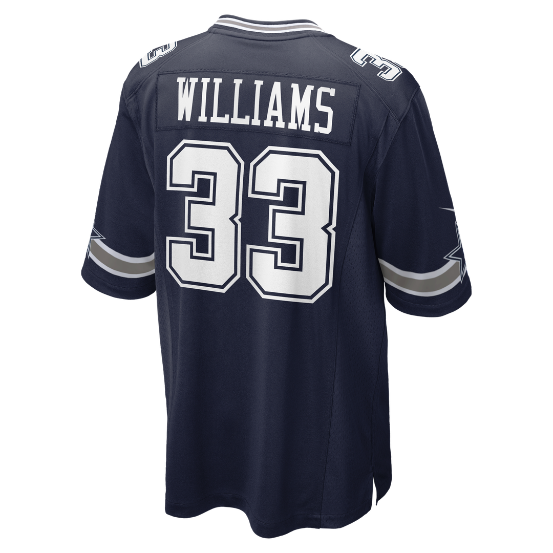 Dallas Cowboys Javonte Williams Nike Navy Game Jersey product image 3