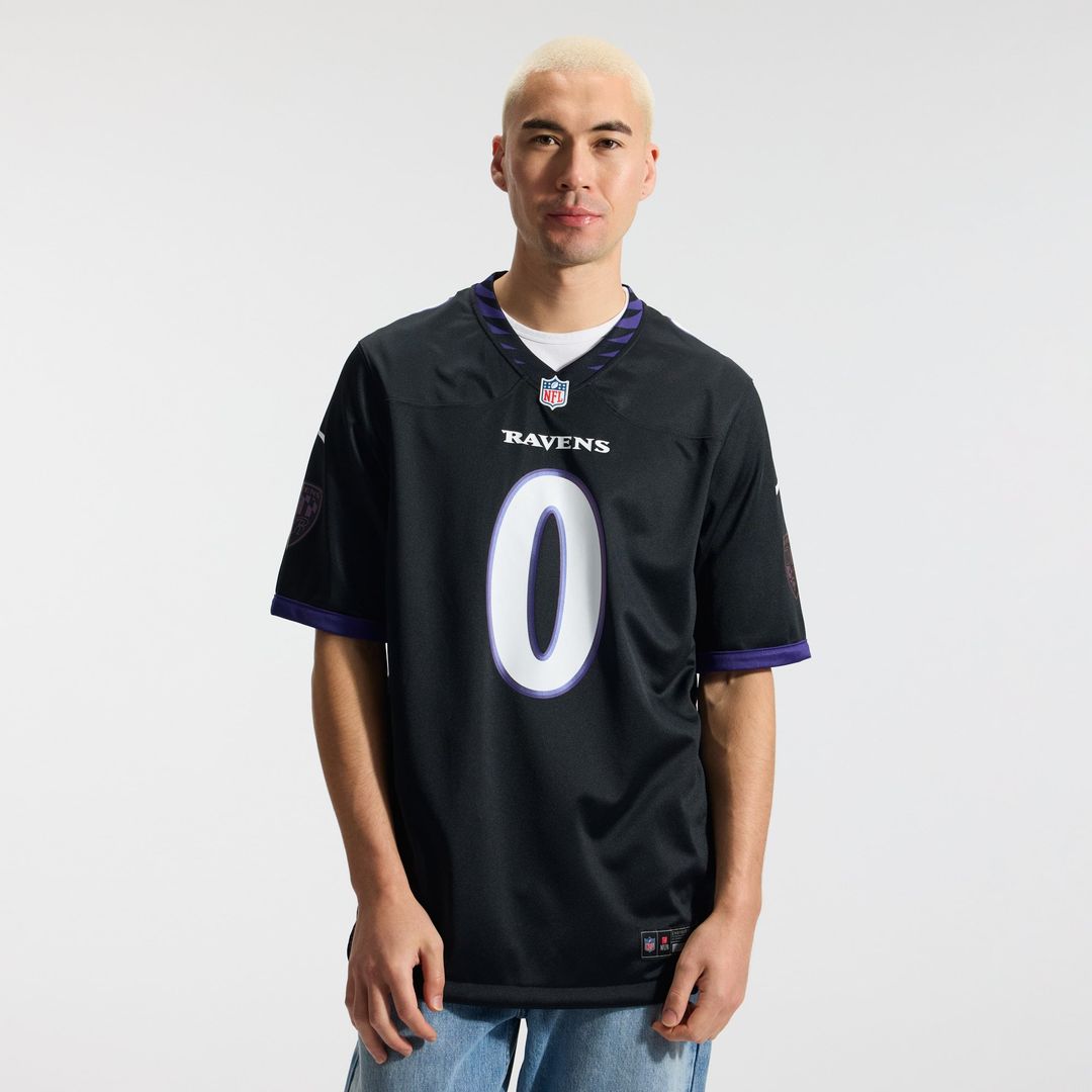 Baltimore Ravens Roquan Smith Nike Black Alternate Game product image 2