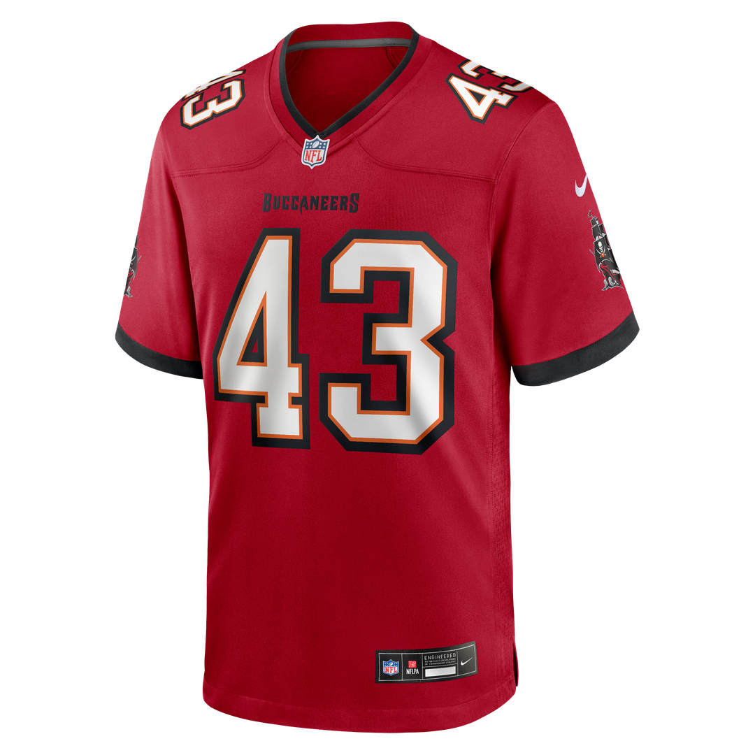 Tampa Bay Buccaneers Chris Braswell Nike Red Game Jersey product image 2