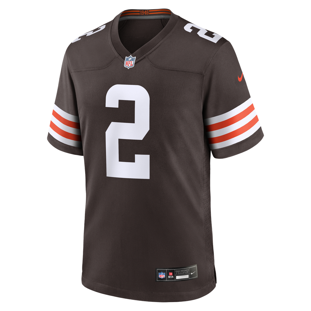 Cleveland Browns DeAndre Carter Nike Brown Game Jersey product image 2