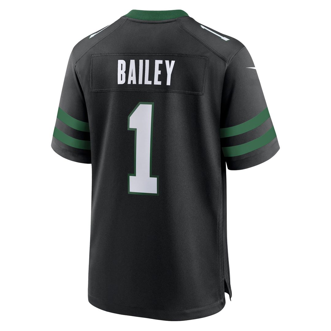 New York Jets David Bailey Nike Legacy Black Alternate Game product image 3