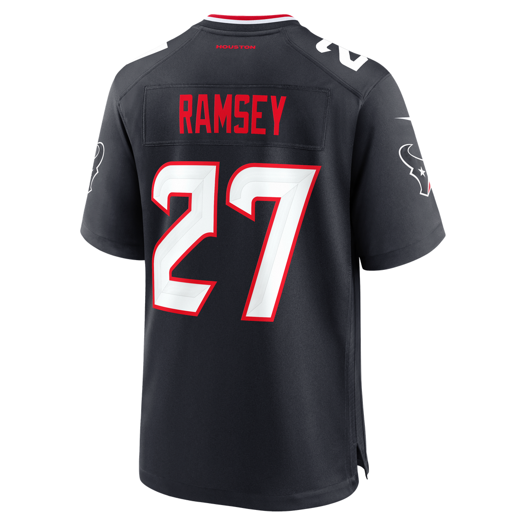 Houston Texans Kamari Ramsey Nike Navy Game Jersey product image 5