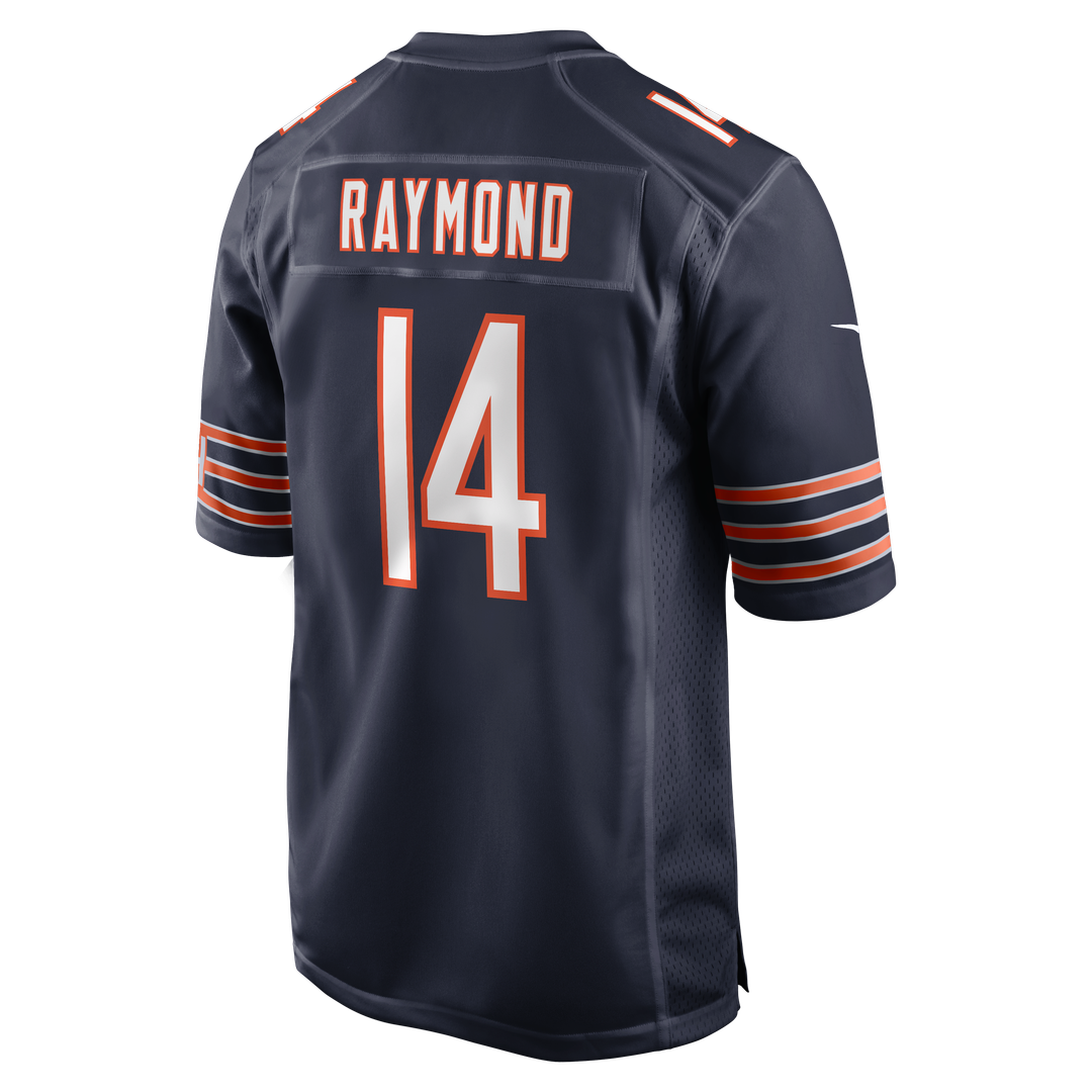 Chicago Bears Kalif Raymond Nike Navy Game Jersey product image 3