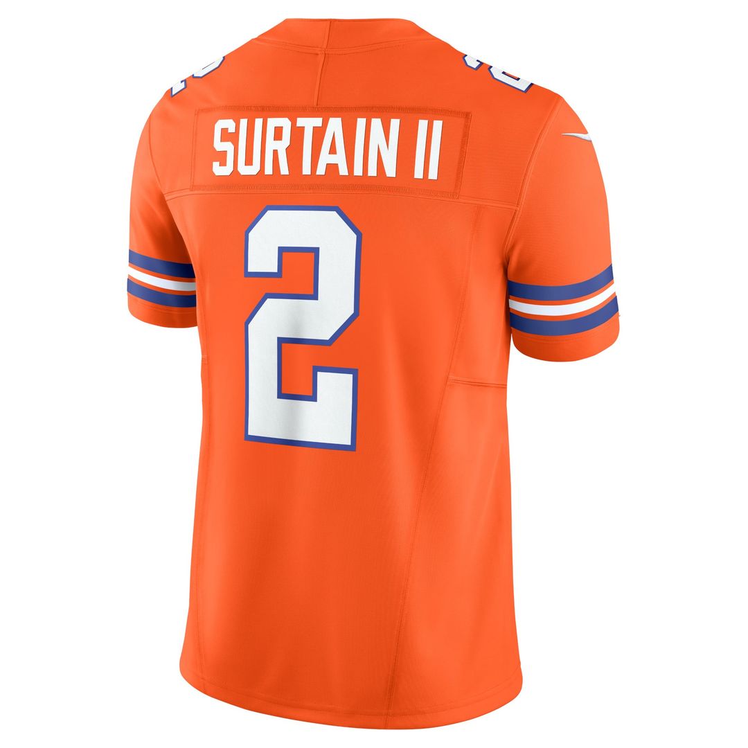 Denver Broncos Patrick Surtain II Nike Orange Alternate product image 3