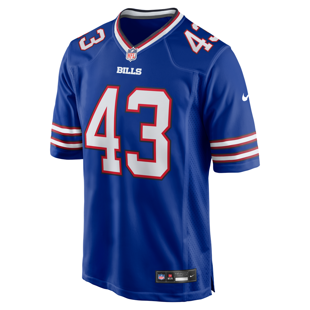 Buffalo Bills Dorian Strong Nike Royal Game Jersey product image 2