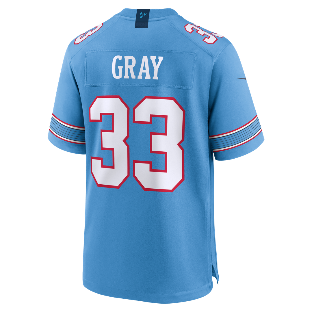 Tennessee Titans Cedric Gray Nike Light Blue Game Jersey product image 3