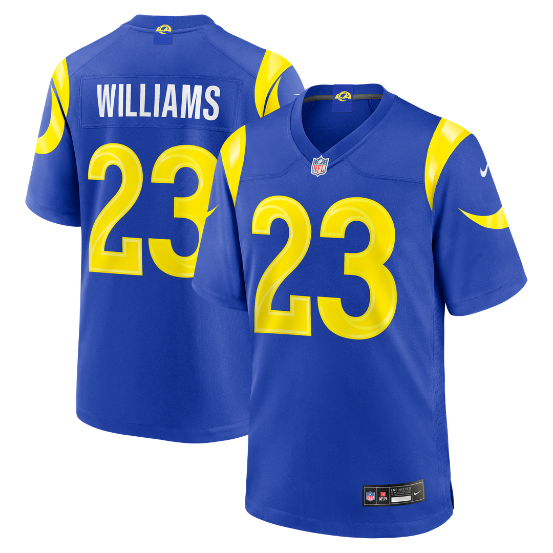 Los Angeles Rams Kyren Williams Nike Royal Team Game Jersey product image 1