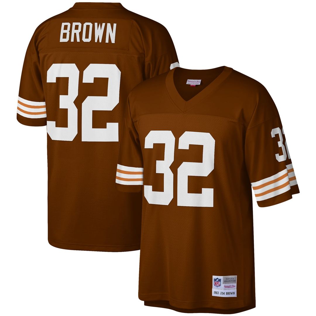 Cleveland Browns Jim Brown Mitchell & Ness Legacy Replica product image 1
