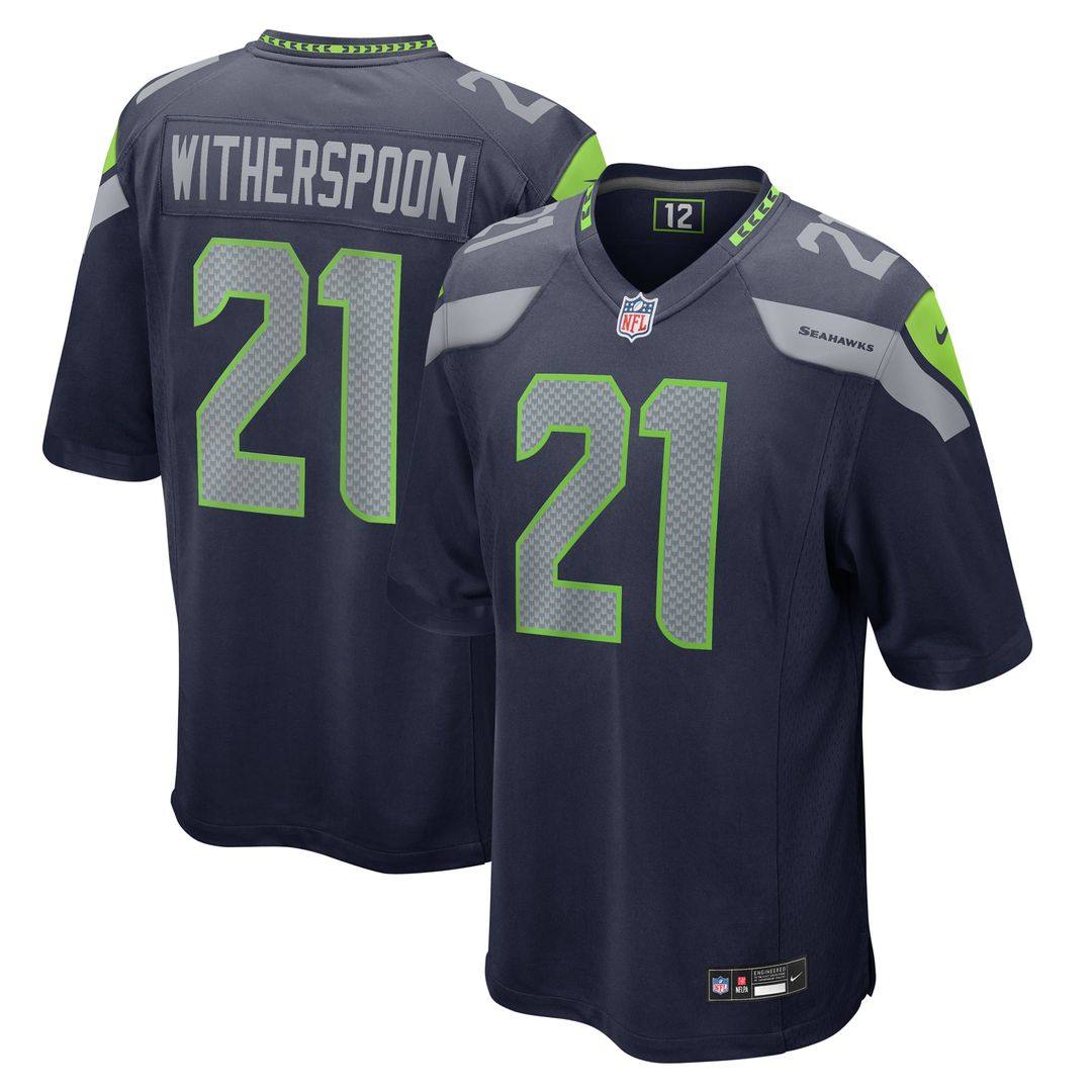 Seattle Seahawks Devon Witherspoon Nike White Game Jersey product image 7
