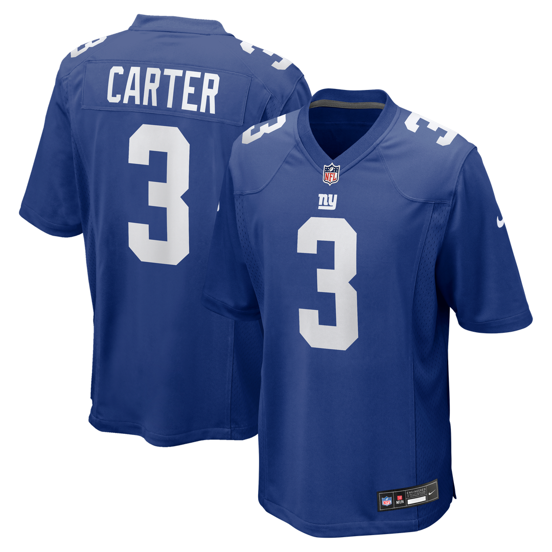 New York Giants Abdul Carter Nike Royal Game Jersey product image 1