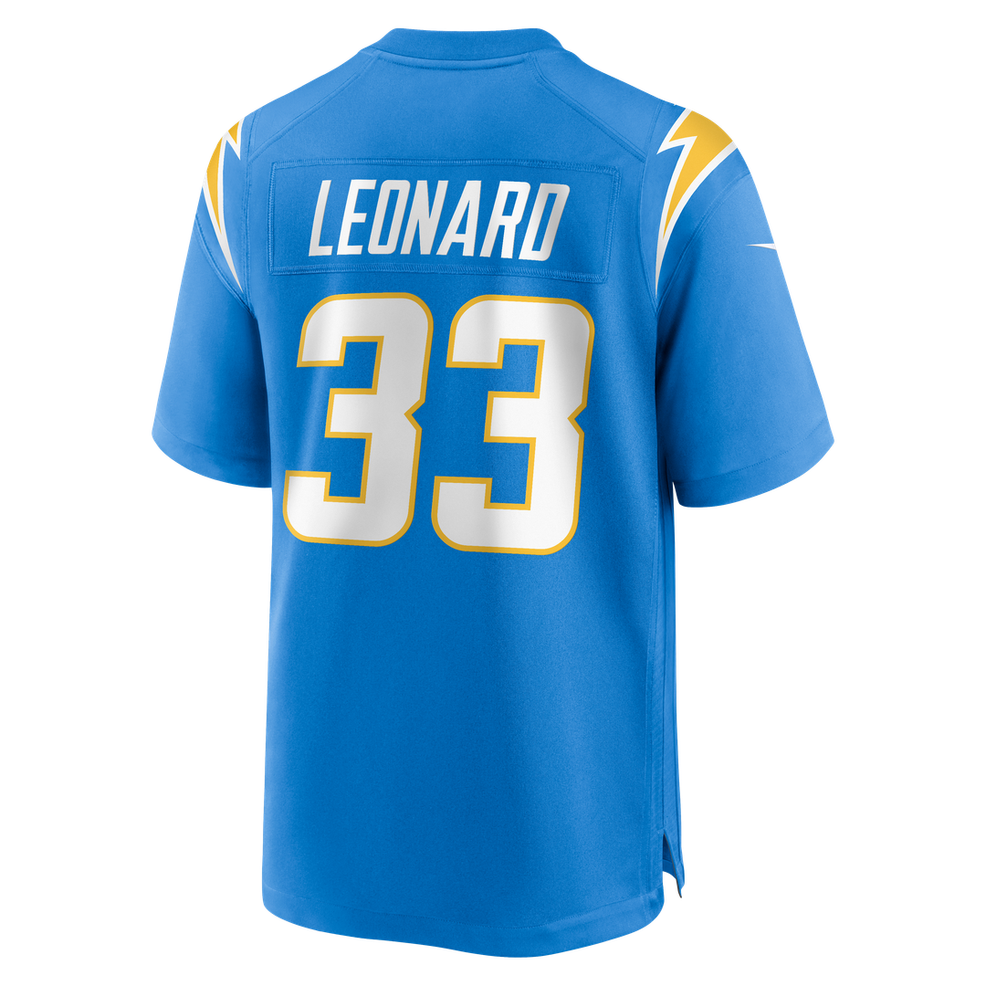 Los Angeles Chargers Deane Leonard Nike Powder Blue Game product image 3