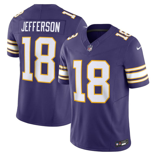 Minnesota Vikings Justin Jefferson Nike Purple Vapor FUSE product image 1