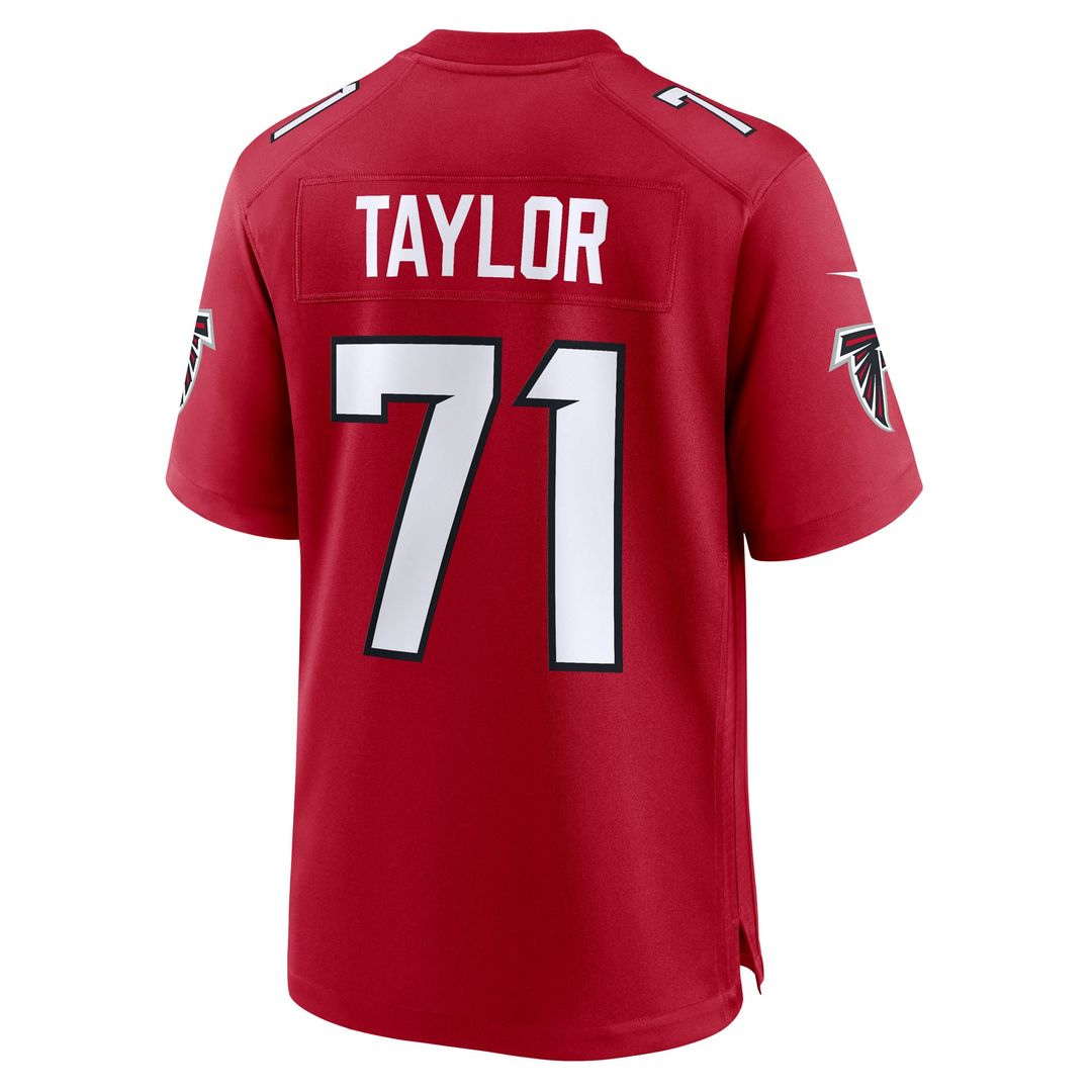 Atlanta Falcons Jawaan Taylor Nike Red Game Jersey product image 3