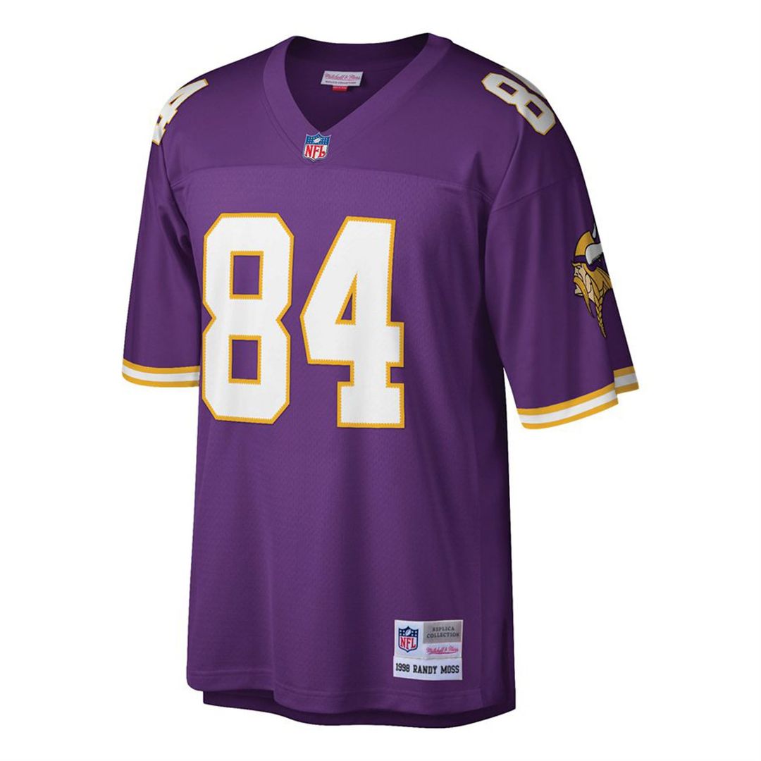 Minnesota Vikings Randy Moss Mitchell & Ness Purple Big & product image 2
