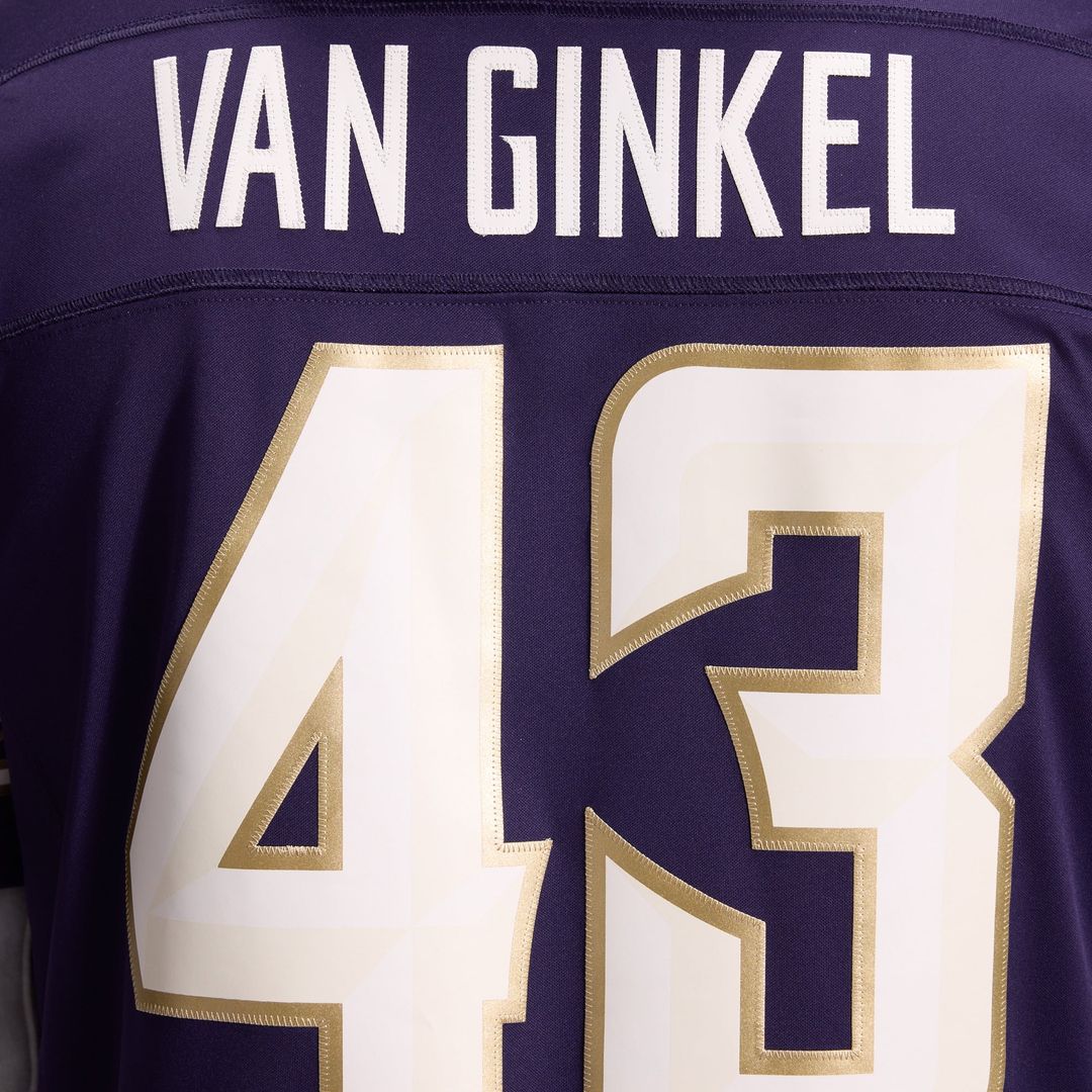 Minnesota Vikings Andrew Van Ginkel Nike Purple 2026 product image 19