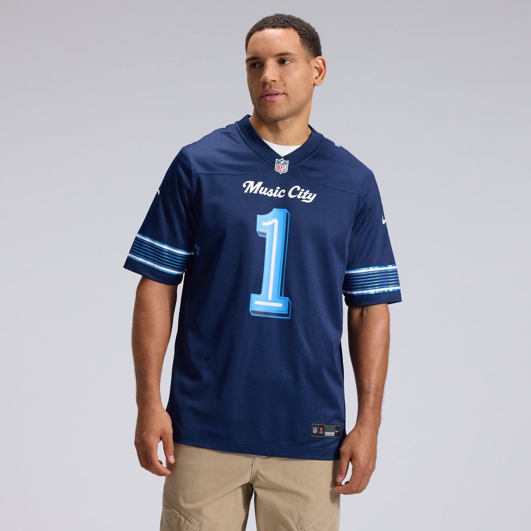 Tennessee Titans Cameron Ward Nike Navy 2026 Rivalries product image 2