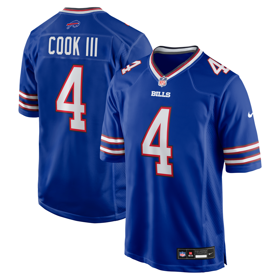 Buffalo Bills James Cook III Nike Royal Game Jersey product image 1
