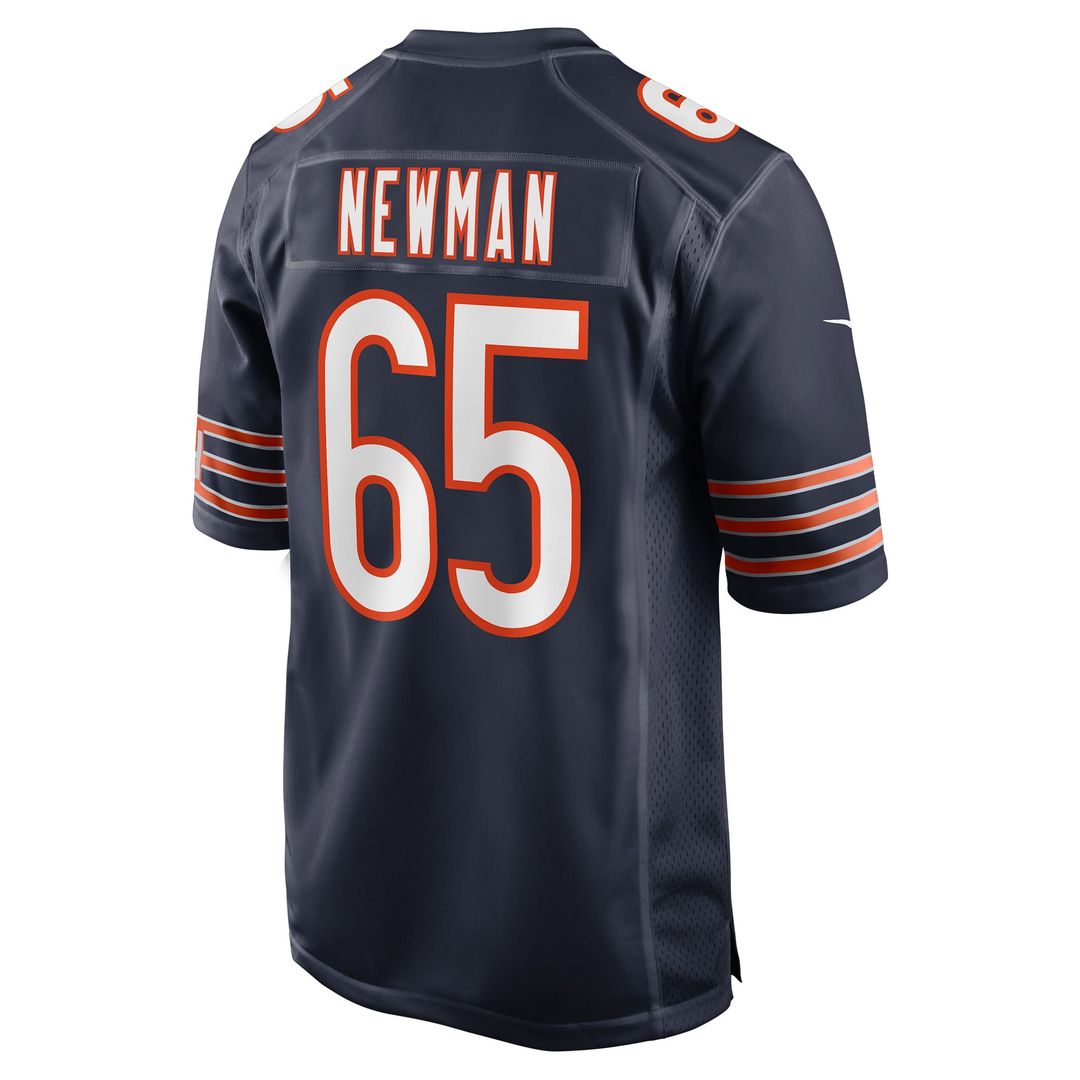 Chicago Bears Luke Newman Nike Navy Game Jersey product image 3