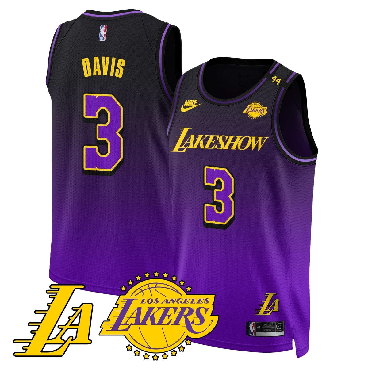 LAL City Edition Jersey - Stitched - The California Destiny product image 2, provided for visual reference and product