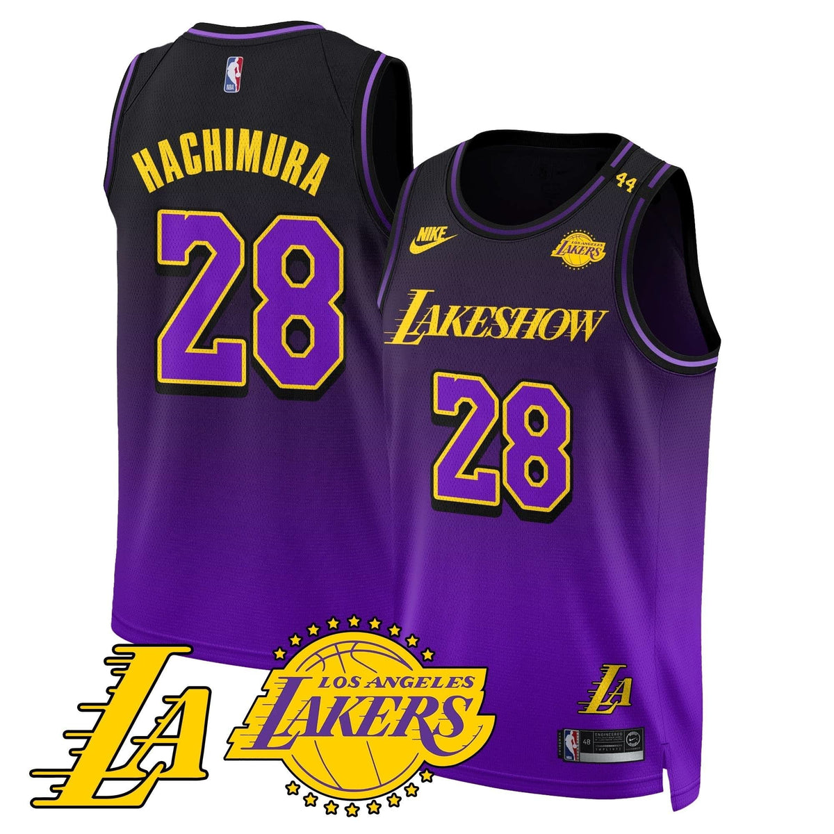 LAL City Edition Jersey - Stitched - The California Destiny product image 4, provided for visual reference and product