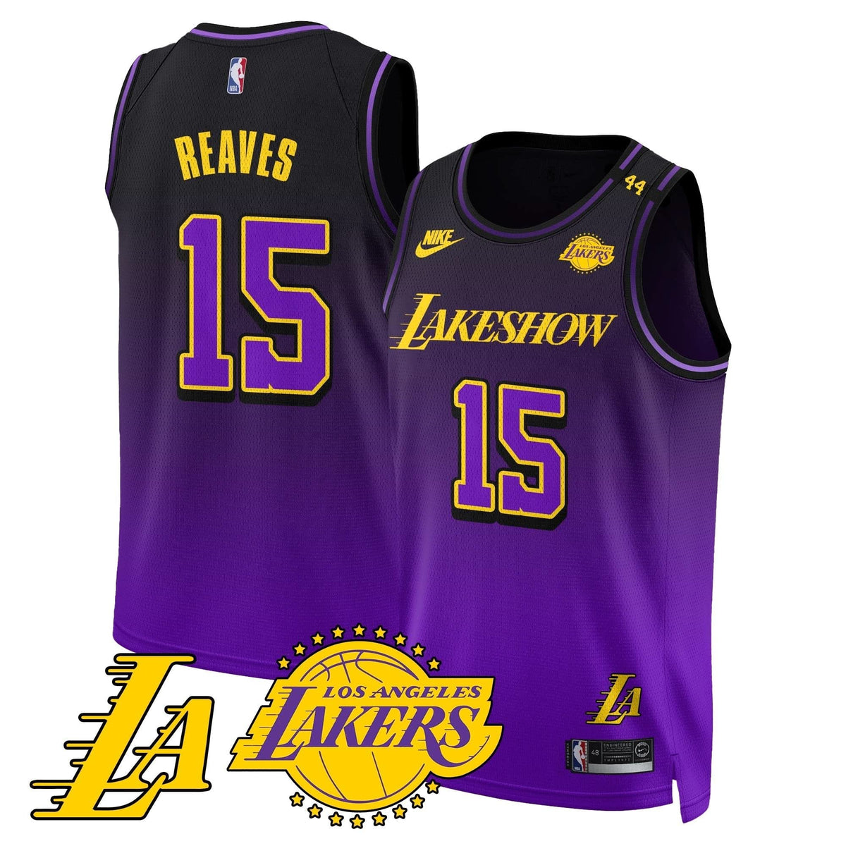 LAL City Edition Jersey - Stitched - The California Destiny product image 6, provided for visual reference and product