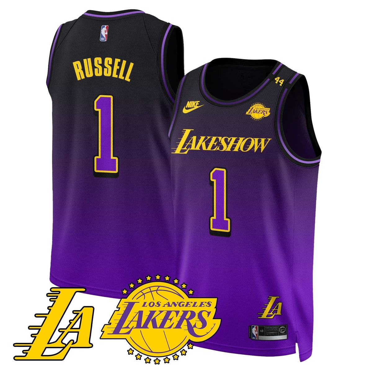 LAL City Edition Jersey - Stitched - The California Destiny product image 7, provided for visual reference and product