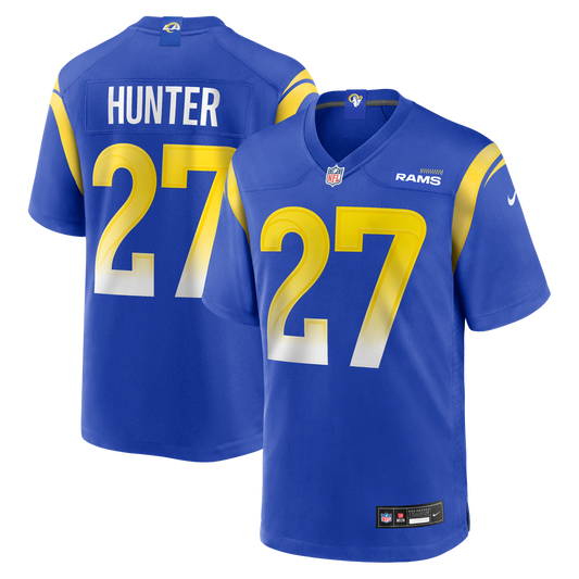 Los Angeles Rams Jarquez Hunter Nike Royal Game Jersey product image 1