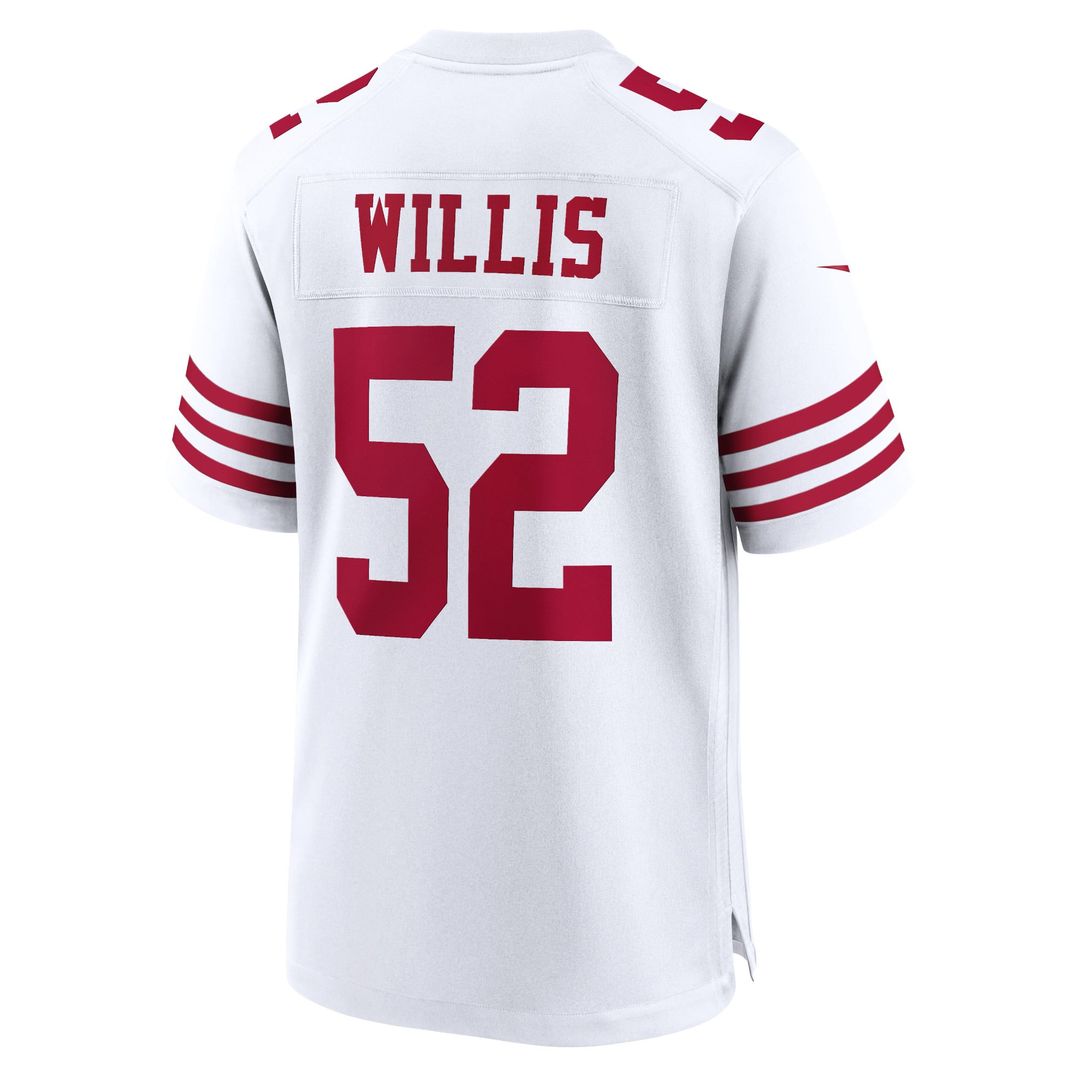 San Francisco 49ers Patrick Willis Nike White Retired Game product image 3