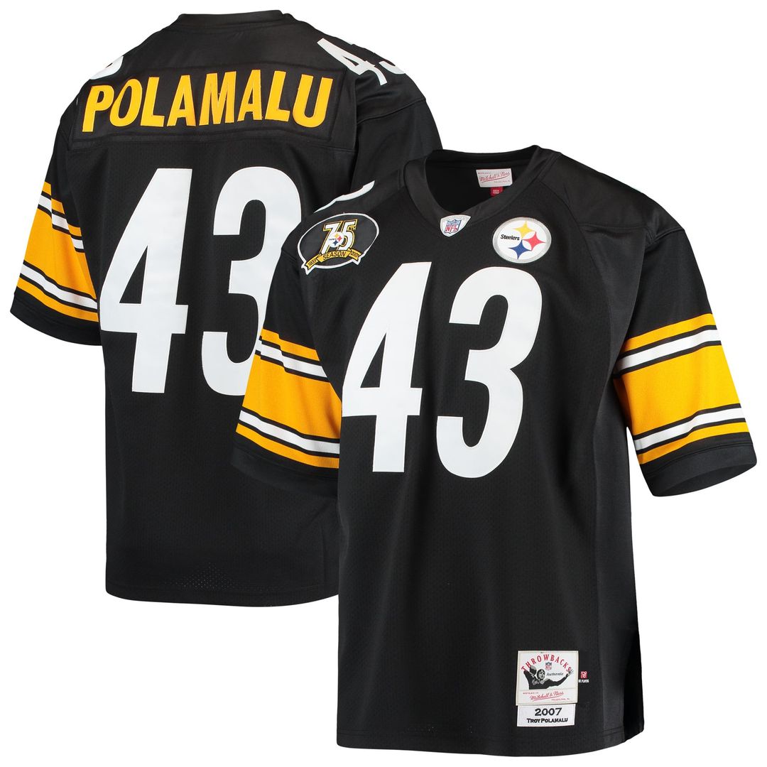 Pittsburgh Steelers 2007 Troy Polamalu Mitchell & Ness product image 1