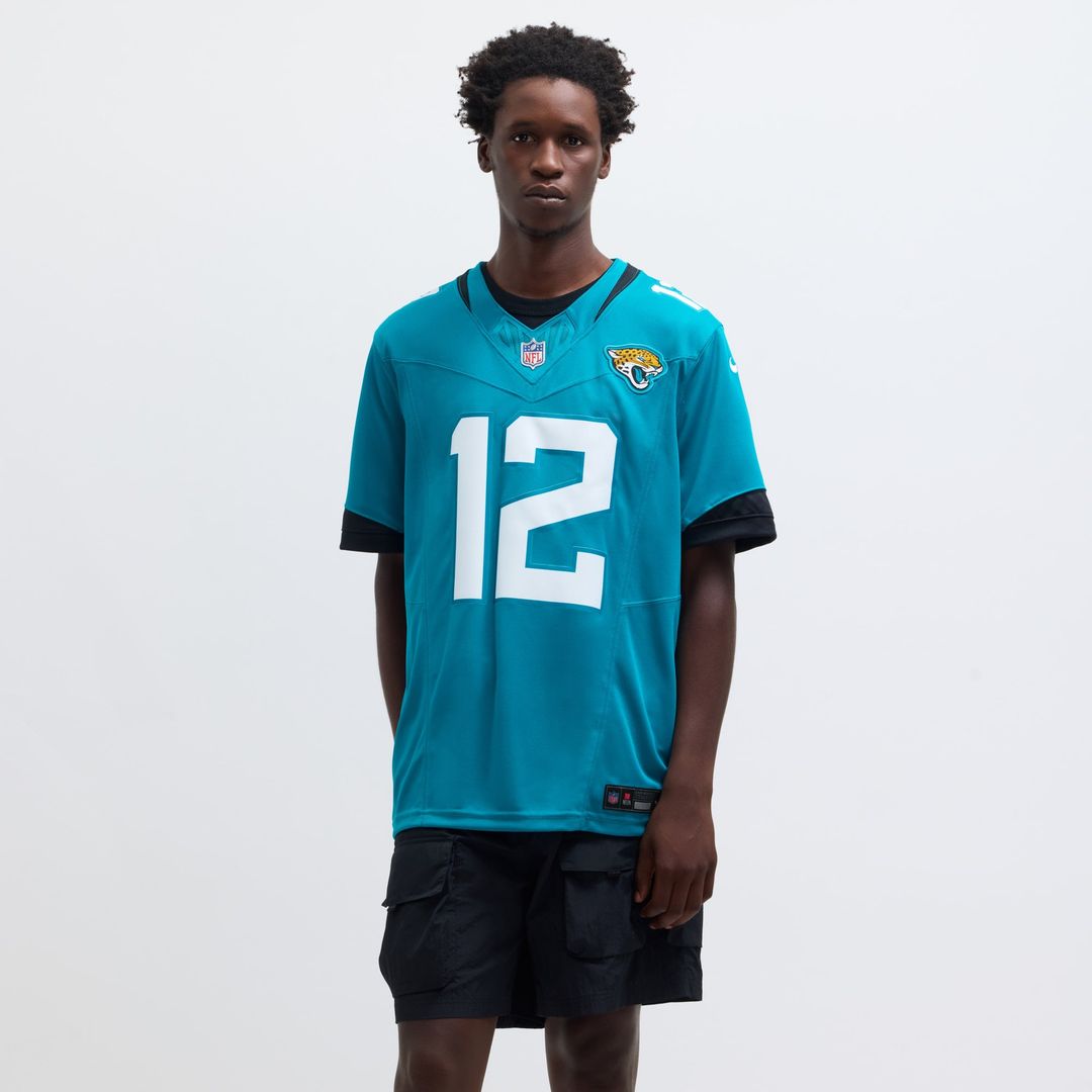 Jacksonville Jaguars Travis Hunter Nike Teal Team Limited product image 4