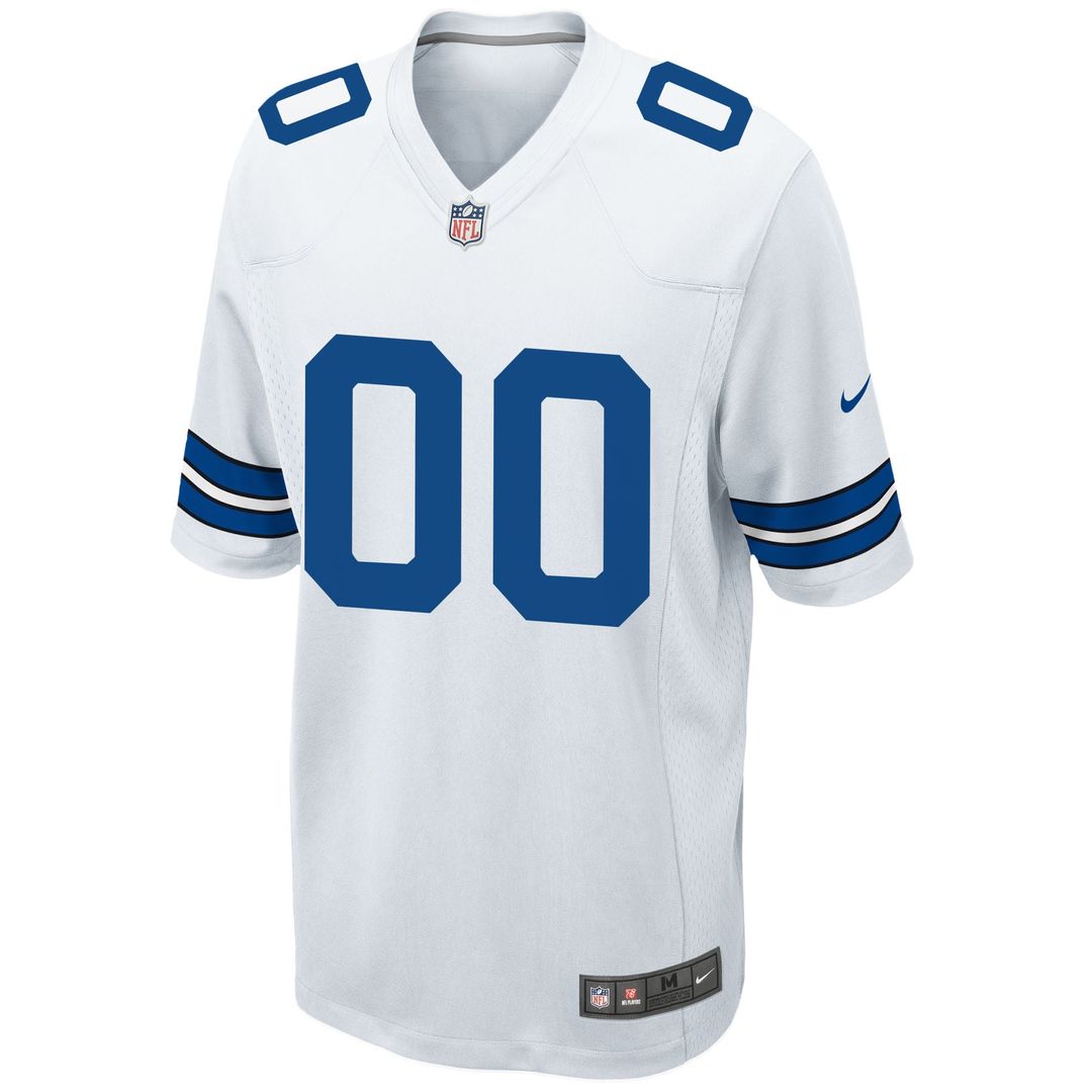 Dallas Cowboys Nike White Custom Jersey product image 2