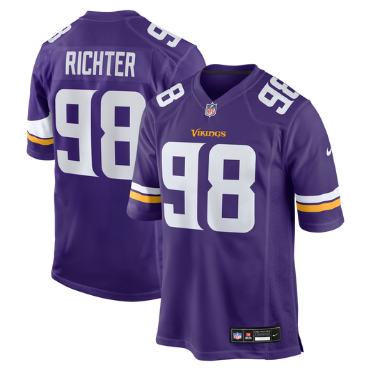 Minnesota Vikings Bo Richter Nike Purple Game Jersey product image 1