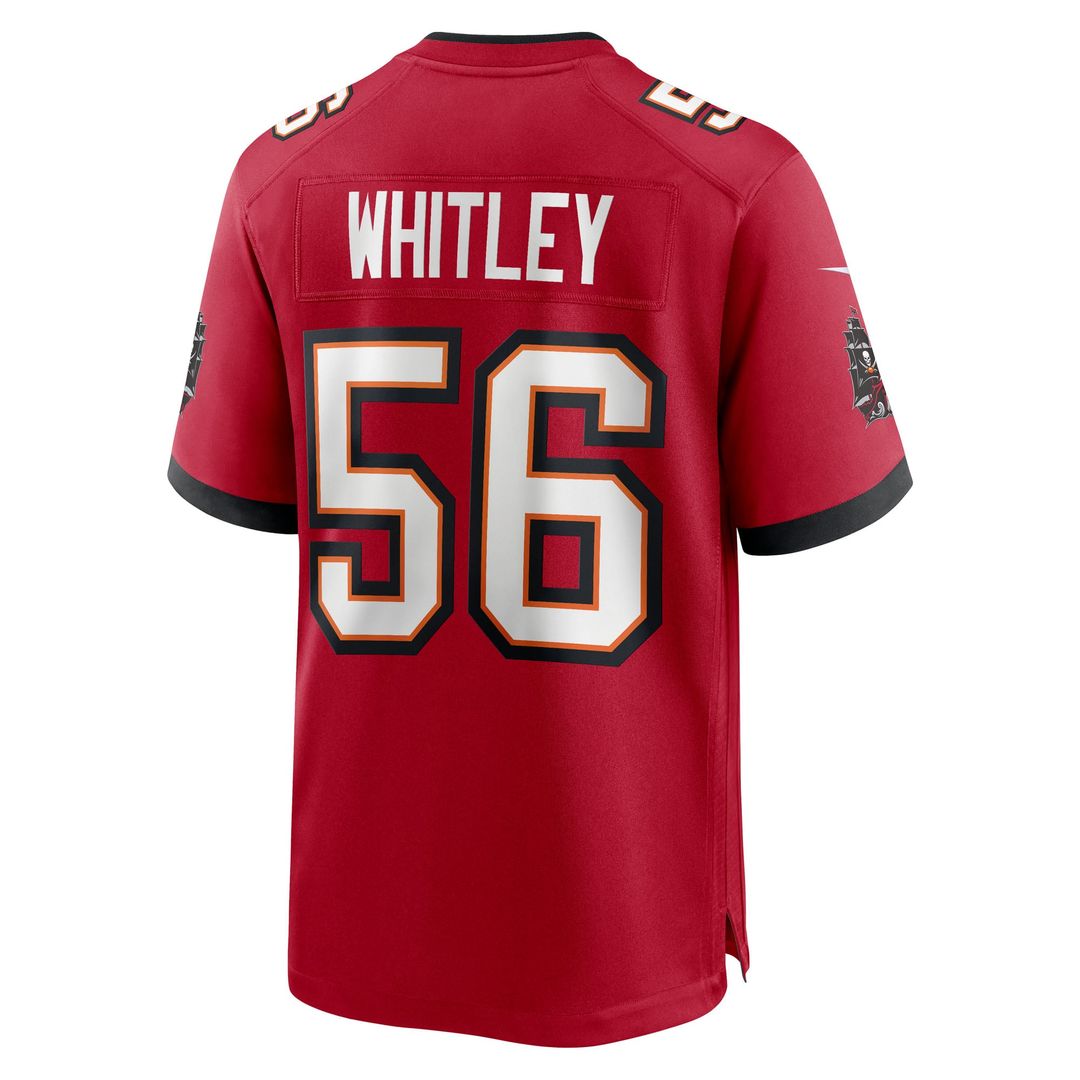Tampa Bay Buccaneers Benton Whitley Nike Red Game Jersey product image 3