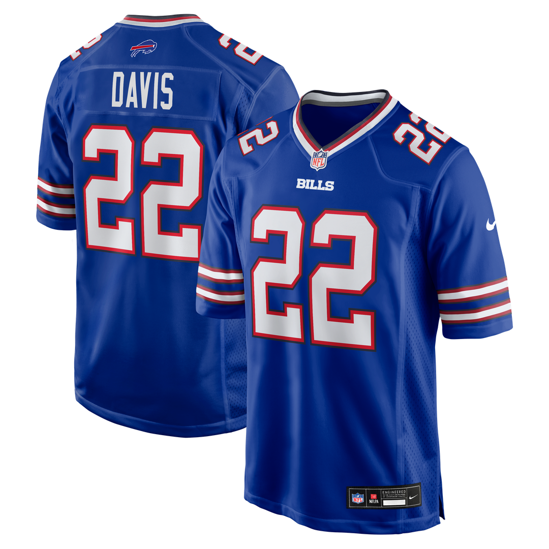 Buffalo Bills Ray Davis Nike Royal Game Jersey product image 1